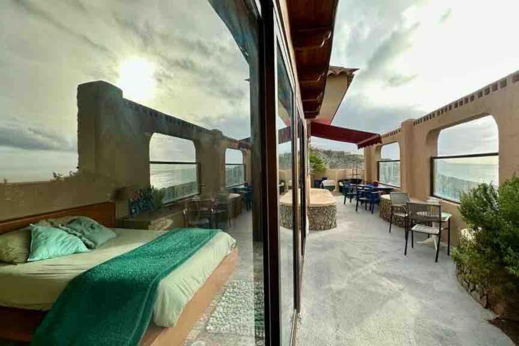 サンタクルスデテネリフェ Peaceful Oasis With Magical Sea Views And A Poolヴィラ エクステリア 写真